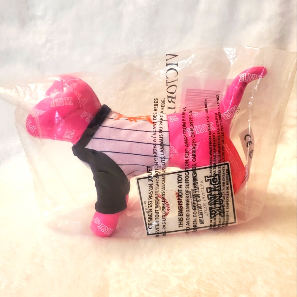 Victoria's Secret Pink Detroit Tigers Stuffed Dog Toy